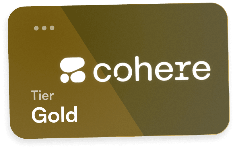 A blue background highlighting the sponsor card